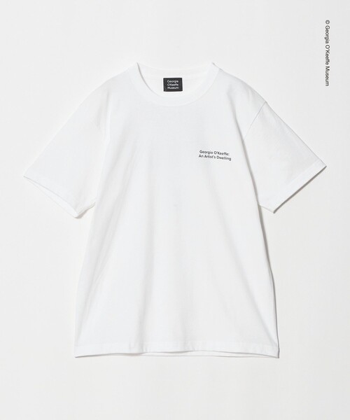 UNITED ARROWS(ユナイテッドアローズ)の「【別注】<Georgia O’Keeffe Museum> グラフィック Tシャツ(Tシャツ/カットソー・メンズ・ホワイト・XL/L/M)」の1枚目の写真
