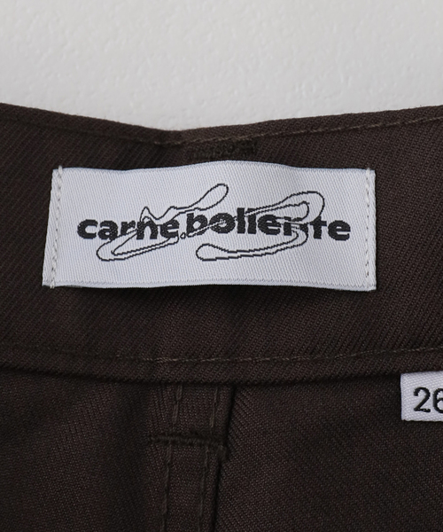 Carne Bollente(カルネボレンテ)の「Carne Bollente / カルネボレンテ Night & Day(スラックス・レディース・ブラウン・28/26)」の7枚目の写真