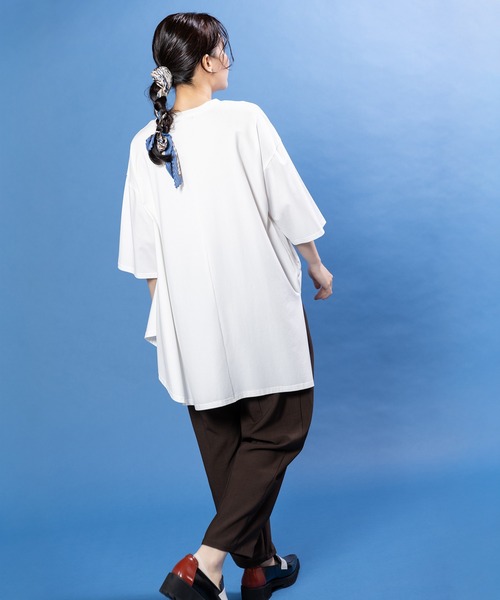 OSMOSIS(オズモーシス)の「レースインタックパンツ(その他パンツ・レディース・グレイッシュベージュ/ダークブラウン/ブラック・ONE SIZE)」の16枚目の写真