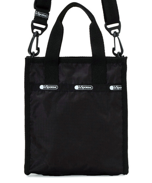 LeSportsac(レスポートサック)の「PW MINI N/S TOTE パッチワークブラックミニN/Sトート(ショルダーバッグ・レディース・ブラック・FREE)」の6枚目の写真