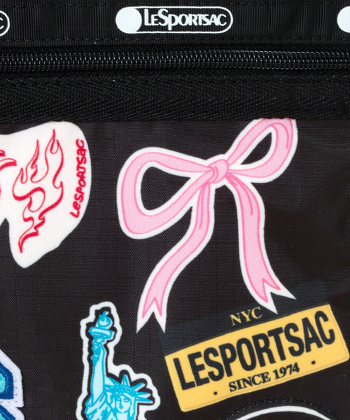 LeSportsac(レスポートサック)の「PW MINI N/S TOTE パッチワークブラックミニN/Sトート(ショルダーバッグ・レディース・ブラック・FREE)」の9枚目の写真
