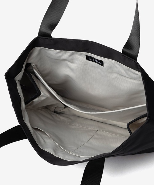 ALPAKA(アルパカ)の「ALPAKA / アルパカ Elements Tote (L) (Black Axoflux 210D) 撥水 軽量 大容量 PCトートバッグ(トートバッグ・メンズ・ブラック・FREE)」の19枚目の写真