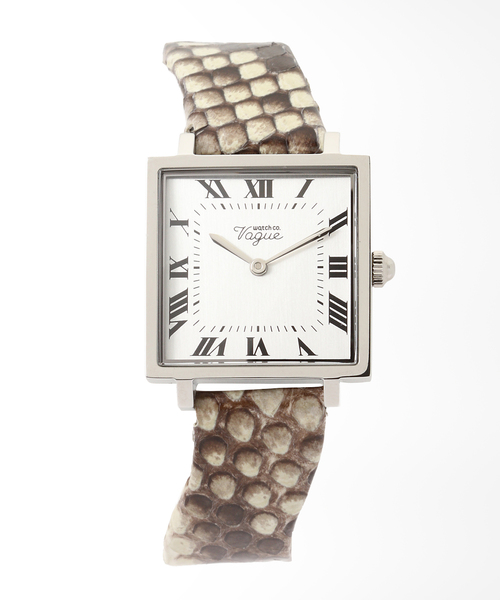 VAGUE WATCH CO.(ヴォーグウォッチカンパニー)の「VAGUE WATCH CO. Carre 25mm heavy wavy SS(アナログ腕時計・レディース・シルバー・FREE)」の3枚目の写真