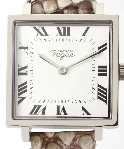 VAGUE WATCH CO.(ヴォーグウォッチカンパニー)の「VAGUE WATCH CO. Carre 25mm heavy wavy SS(アナログ腕時計・レディース・シルバー・FREE)」の4枚目の写真