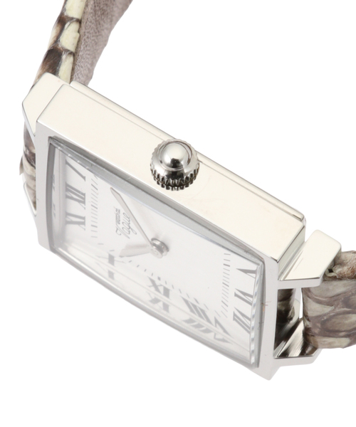 VAGUE WATCH CO.(ヴォーグウォッチカンパニー)の「VAGUE WATCH CO. Carre 25mm heavy wavy SS(アナログ腕時計・レディース・シルバー・FREE)」の5枚目の写真