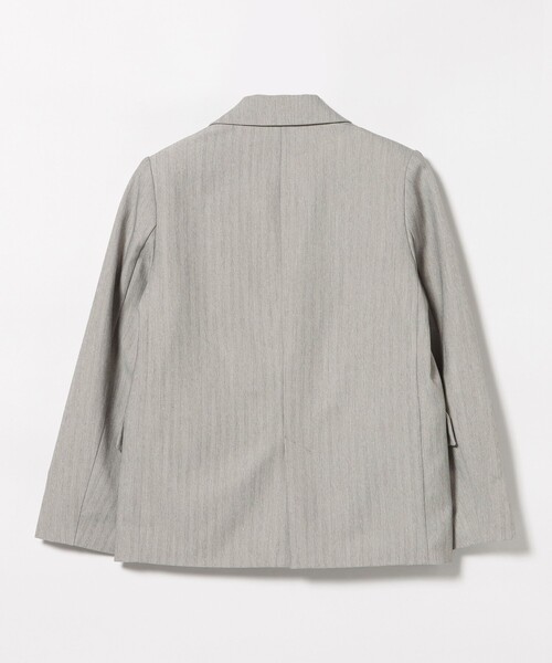 BEAMS HEART(ビームスハート)の「ツイーディー ジャケット(テーラードジャケット・レディース・グレー/ブラウン・SMALL/MEDIUM)」の12枚目の写真