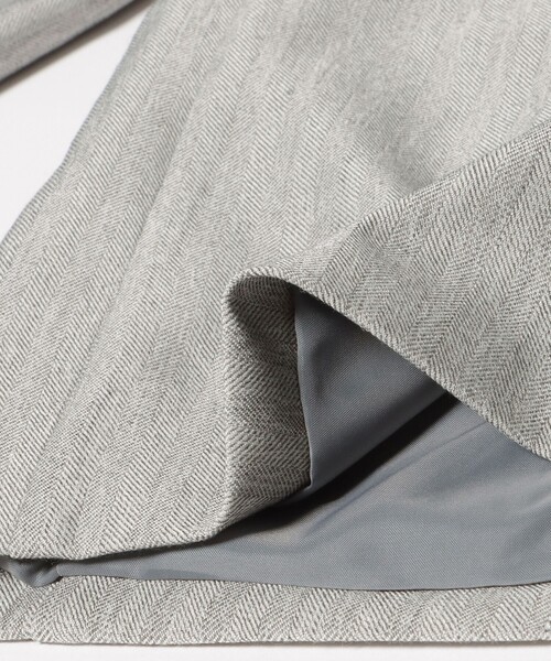 BEAMS HEART(ビームスハート)の「ツイーディー ジャケット(テーラードジャケット・レディース・グレー/ブラウン・SMALL/MEDIUM)」の13枚目の写真