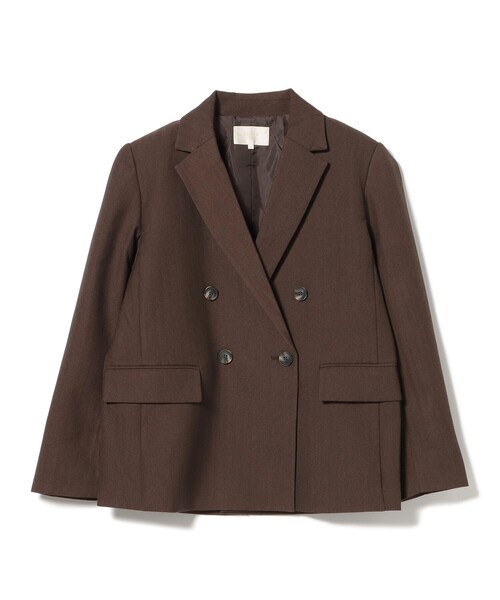 BEAMS HEART(ビームスハート)の「ツイーディー ジャケット(テーラードジャケット・レディース・グレー/ブラウン・SMALL/MEDIUM)」の21枚目の写真