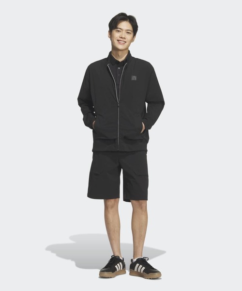 adidas(アディダス)の「クラブ コンシューマー ジャケット【adidas Golf/アディダスゴルフ】(ブルゾン・メンズ・ブラック・XX-LARGE/3XL/LARGE/MEDIUM/SMALL/X-LARGE)」の4枚目の写真