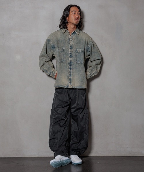 HEREIAM(ヘレイアム)の「【HEREIAM MEN】カーブフォルムパンツ(その他パンツ・メンズ・カーキ/ブラック・MEDIUM/LARGE)」の15枚目の写真
