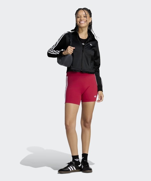 adidas(アディダス)の「プリーツ ファイヤーバード トラックトップ / ジャージ / トラックジャケット / アディダスオリジナルス adidas Originals(ジャージ・レディース・ブラック・XX-LARGE/LARGE/X-LARGE/X-SMALL/SMALL/MEDIUM)」の5枚目の写真