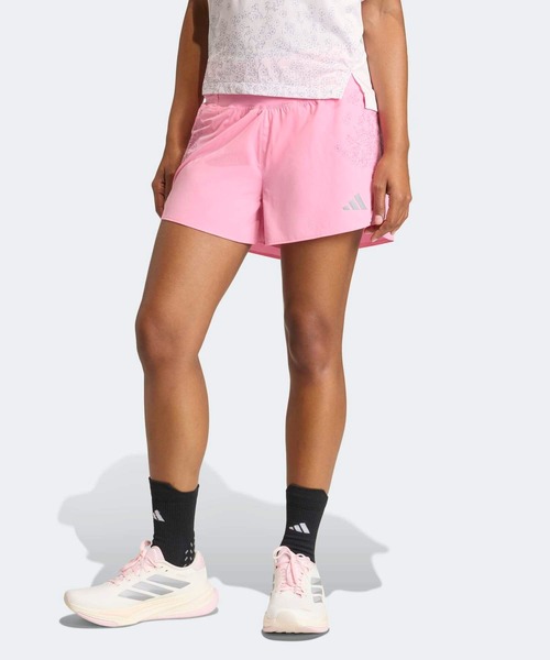 adidas(アディダス)の「アディゼロ 東京 ランニング ジェルポケットショーツ / アディダス adidas(その他パンツ・レディース・ピンク・MEDIUM/LARGE/2XL/X-LARGE/LL2)」の1枚目の写真
