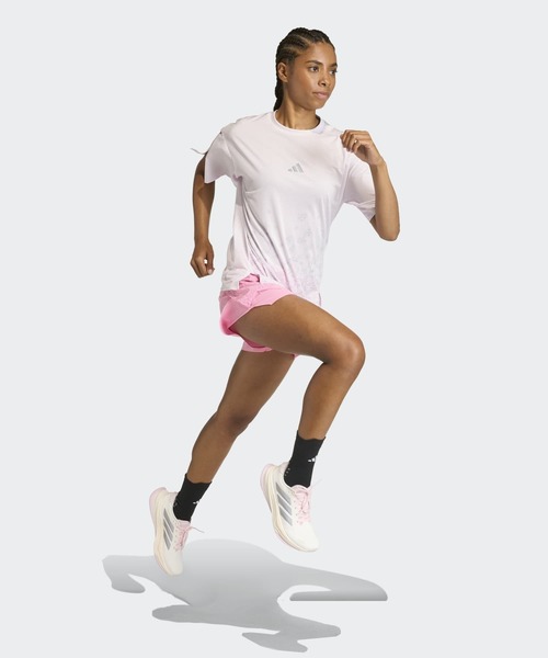 adidas(アディダス)の「アディゼロ 東京 ランニング ジェルポケットショーツ / アディダス adidas(その他パンツ・レディース・ピンク・MEDIUM/LARGE/2XL/X-LARGE/LL2)」の5枚目の写真