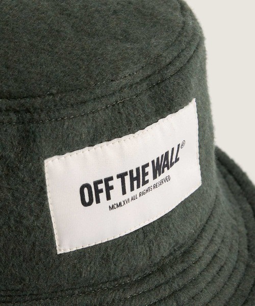 VANS(バンズ)の「HILDY バケットハット / Hildy Bucket Dried Kelp VN000QAQEMU1(ハット・メンズ・ダークグリーン・S/M/L/XL)」の4枚目の写真