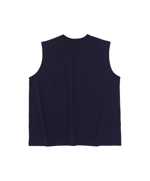 BLANKIT(ブランキット)の「ドライフローソフトクルーネックスリーブレス(ネイビー)(Tシャツ/カットソー・レディース・その他・2XL/X-LARGE)」の2枚目の写真