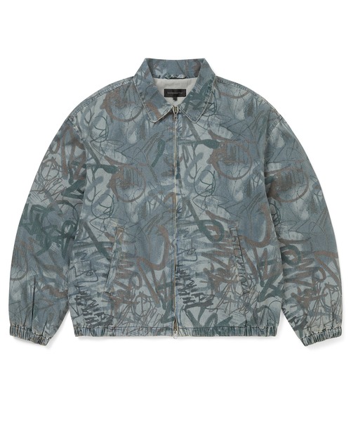 thisisneverthat(ディスイズネバーザット)の「Denim Blouson Jacket(ブルゾン・メンズ・ネイビー/ブルー系その他3/ダークブラウン・M/XL/L/S)」の3枚目の写真