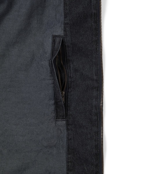 thisisneverthat(ディスイズネバーザット)の「Denim Blouson Jacket(ブルゾン・メンズ・ネイビー/ブルー系その他3/ダークブラウン・M/XL/L/S)」の10枚目の写真