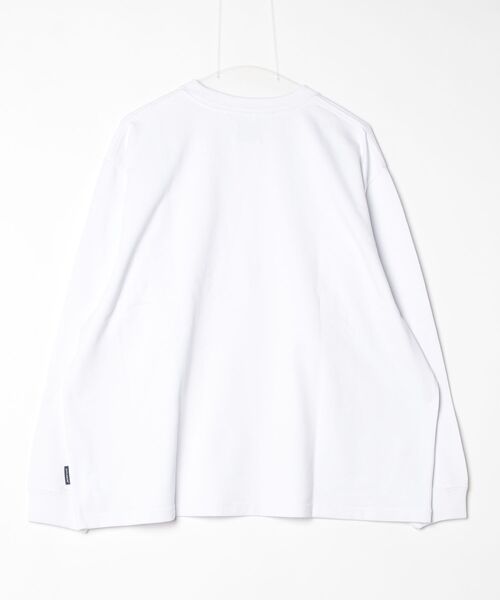 APPLEBUM(アップルバム)の「Logo Label L/S T-Shirt(Tシャツ/カットソー・メンズ・ブラック/ホワイト・XX-LARGE/MEDIUM/X-LARGE/LARGE)」の3枚目の写真