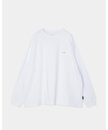 APPLEBUM（アップルバム）の「Logo Label L/S T-Shirt（Tシャツ/カットソー）」