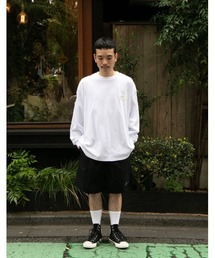APPLEBUM（アップルバム）の「Logo Label L/S T-Shirt（Tシャツ/カットソー）」