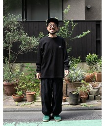 APPLEBUM（アップルバム）の「Logo Label L/S T-Shirt（Tシャツ/カットソー）」