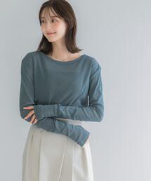 URBAN RESEARCH ROSSO WOMEN（アーバンリサーチ　ロッソ）の「コットンチュールドッキングカットソー（Tシャツ/カットソー）」