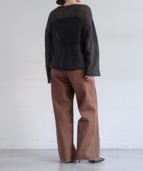 SHENERY(シーナリー)の「ウエストデザインデニム(デニムパンツ・レディース・ブルー・38/36)」の5枚目の写真
