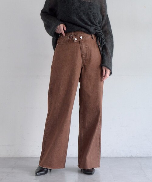 SHENERY(シーナリー)の「ウエストデザインデニム(デニムパンツ・レディース・ブルー・38/36)」の7枚目の写真