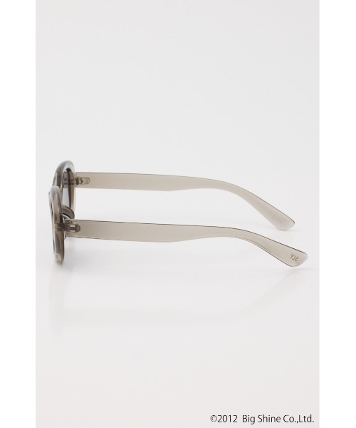 SLY（スライ）の「【noeyedia】OVAL SHAPE EYEWEAR ノーアイディアオーバルシェイプアイウェア（メガネ・レディース・ブラウン/ブラック/グレー・FREE）」の13枚目の写真