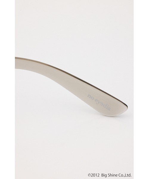 SLY（スライ）の「【noeyedia】OVAL SHAPE EYEWEAR ノーアイディアオーバルシェイプアイウェア（メガネ・レディース・ブラウン/ブラック/グレー・FREE）」の19枚目の写真