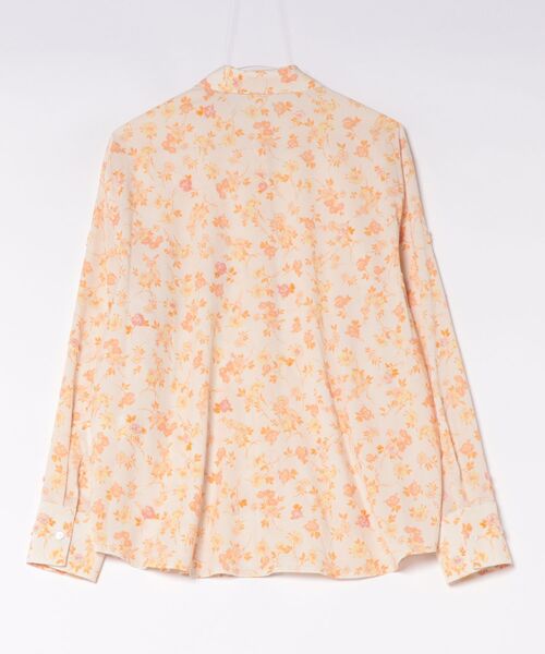 CLANE（クラネ）の「CLANE/クラネ/MABEL FLOWER HAND BEADS SHIRT（シャツ/ブラウス・レディース・オレンジ・F）」の2枚目の写真