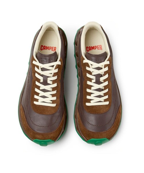 CAMPER（カンペール）の「[カンペール] PELOTISSIMA / レザースニーカー（スニーカー・メンズ・キャメル・27.0cm/27.5cm/25.5cm/26.0cm/28.0cm）」の4枚目の写真