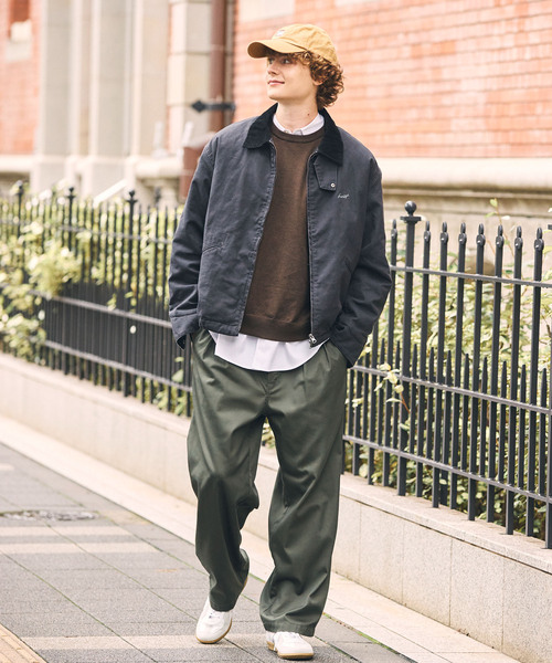 HECT(ヘクト)の「【HECT】Vintage Washed Duck Jacket / ヴィンテージ加工 襟コーデュロイ ドローコード 中綿ダックブルゾン(ブルゾン・メンズ・キャメル/ブラウン/ブラック/オリーブ・S/L/M)」の20枚目の写真