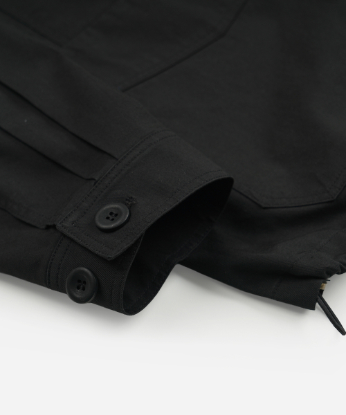 FRIZMWORKS(フリズムワークス)の「DOUBLE POCKET COVERALL JACKET _ BLACK(その他アウター・メンズ・その他・SMALL/MEDIUM/LARGE/X-LARGE)」の7枚目の写真