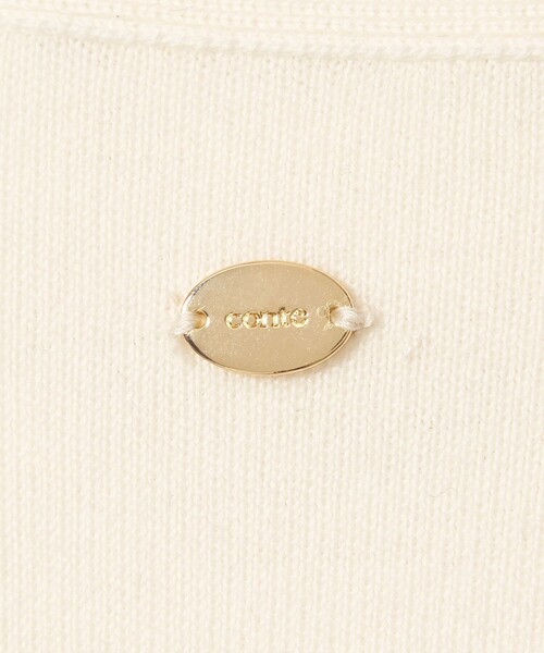 conte(コンテ)の「<conte>NVL ハイゲージ Vネックカーディガン(カーディガン/ボレロ・レディース・ナチュラル/ブラック/ダークブラウン・FREE)」の13枚目の写真