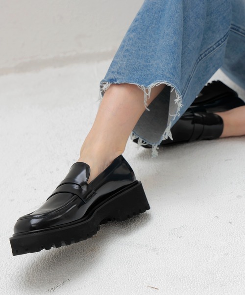 FABIO RUSCONI（ファビオルスコーニ）の「【FABIO RUSCONI/ファビオルスコーニ】Loafer（ローファー・レディース・ブラック・37/36）」の7枚目の写真