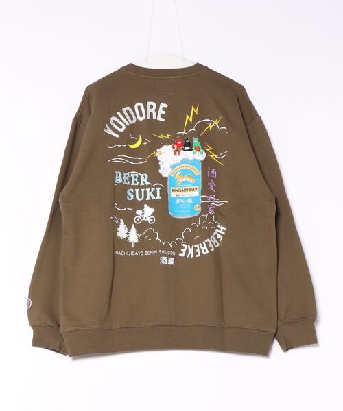 JACKROSE(ジャックローズ)の「YOIDORE KAMINARISAMA クルーネックスウェット(スウェット・メンズ・ライトグレー/ブラック/ブラウン・M/L/XL)」の7枚目の写真
