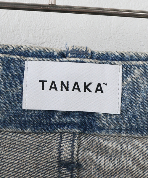 TANAKA(タナカ)の「【TANAKA / タナカ】WIDE CROPPED JEANS(デニムパンツ・レディース・ブラック/ブルー・28/26/27)」の8枚目の写真