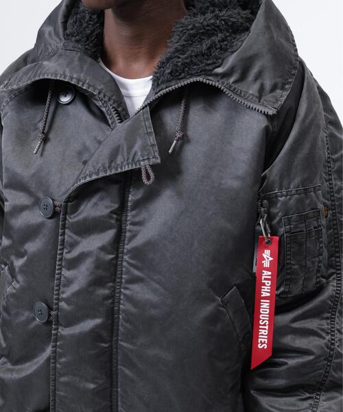 Alpha Industries(アルファインダストリーズ)の「Alpha Industries/アルファ インダストリーズ/N-2B HERITAGE FIT PARKA (BATTLEWASH)/バトルウォッシュN-2Bヘリテージ フィット パーカ(ミリタリージャケット・メンズ・ブラック/セージグリーン・2XL/XL/L/M/S)」の22枚目の写真