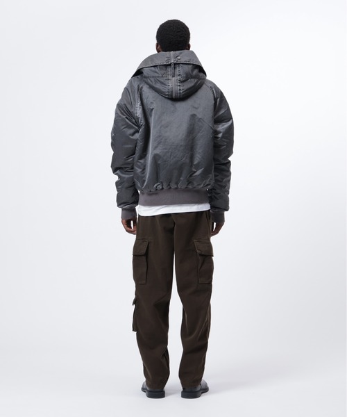 Alpha Industries(アルファインダストリーズ)の「Alpha Industries/アルファ インダストリーズ/N-2B HERITAGE FIT PARKA (BATTLEWASH)/バトルウォッシュN-2Bヘリテージ フィット パーカ(ミリタリージャケット・メンズ・ブラック/セージグリーン・2XL/XL/L/M/S)」の9枚目の写真