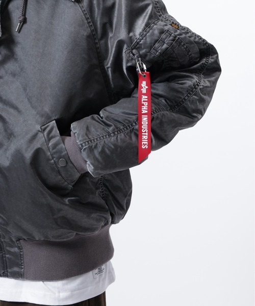 Alpha Industries(アルファインダストリーズ)の「Alpha Industries/アルファ インダストリーズ/N-2B HERITAGE FIT PARKA (BATTLEWASH)/バトルウォッシュN-2Bヘリテージ フィット パーカ(ミリタリージャケット・メンズ・ブラック/セージグリーン・2XL/XL/L/M/S)」の11枚目の写真