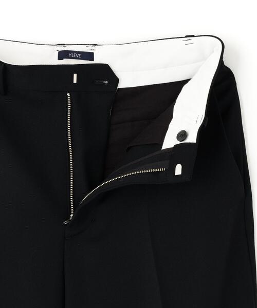 YLEVE(イレーヴ)の「YLEVE / WOOL TWILL TROUSERS(その他パンツ・レディース・ベージュ/ブラック・0/1/2)」の7枚目の写真