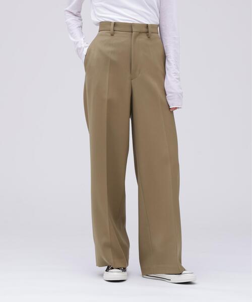 YLEVE(イレーヴ)の「YLEVE / WOOL TWILL TROUSERS(その他パンツ・レディース・ベージュ/ブラック・0/1/2)」の13枚目の写真