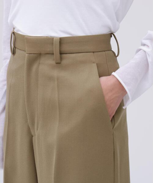 YLEVE(イレーヴ)の「YLEVE / WOOL TWILL TROUSERS(その他パンツ・レディース・ベージュ/ブラック・0/1/2)」の17枚目の写真