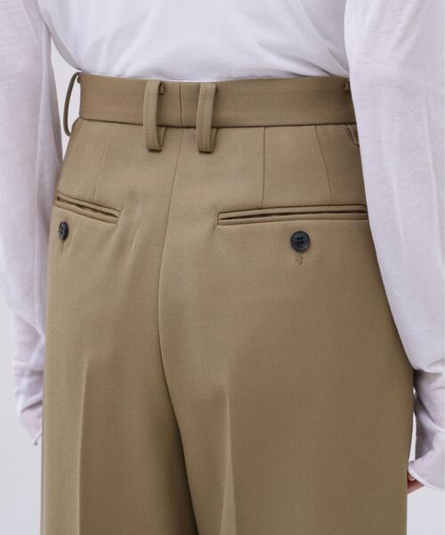 YLEVE(イレーヴ)の「YLEVE / WOOL TWILL TROUSERS(その他パンツ・レディース・ベージュ/ブラック・0/1/2)」の18枚目の写真