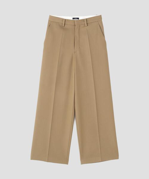 YLEVE(イレーヴ)の「YLEVE / WOOL TWILL TROUSERS(その他パンツ・レディース・ベージュ/ブラック・0/1/2)」の19枚目の写真