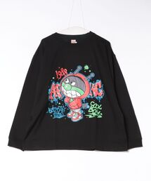 ANPANMAN KIDS COLLECTION（アンパンマンキッズコレクション）の「ばいきんまんスプレーアート長袖Tシャツ 大人（Tシャツ/カットソー）」