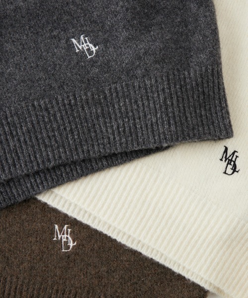 MICA&DEAL（マイカ＆ディール）の「【WEB先行予約】[MICA&DEAL/マイカアンドディール] 別注 ルーズシルエット ボートネックニット（ニット/セーター・レディース・オフホワイト/ブラウン/チャコール・F）」の7枚目の写真