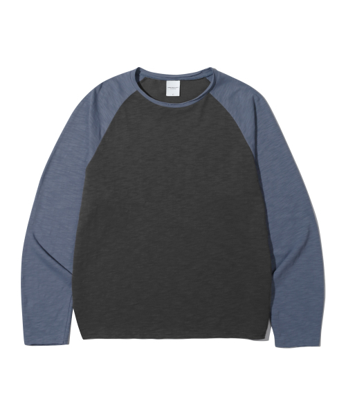 URBANSTOFF(アーバンストッフ)の「カットオフラグランロングスリーブ(チャコール)(Tシャツ/カットソー・レディース・その他・LARGE/MEDIUM)」の2枚目の写真