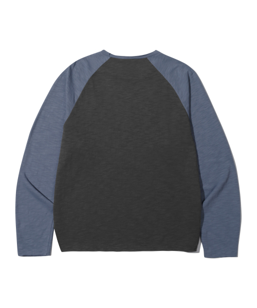 URBANSTOFF(アーバンストッフ)の「カットオフラグランロングスリーブ(チャコール)(Tシャツ/カットソー・レディース・その他・LARGE/MEDIUM)」の3枚目の写真